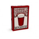 Bicycle Red Plastic Cup
