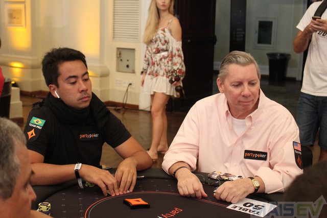 Renato Nomura e Mike Sexton