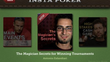 App Para iPhone Ensina a Jogar Poker Com a Ajuda de Antonio Esfandiari e Huck Seed