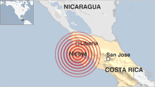 Terremoto na Costa Rica
