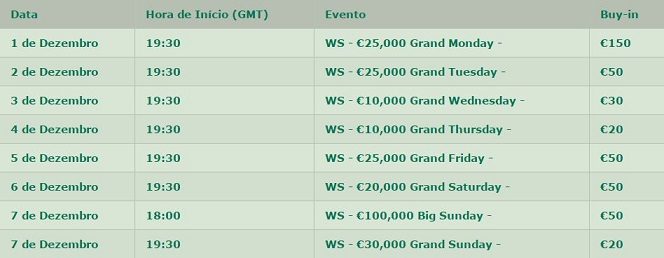 Especiais de Inverno bet365