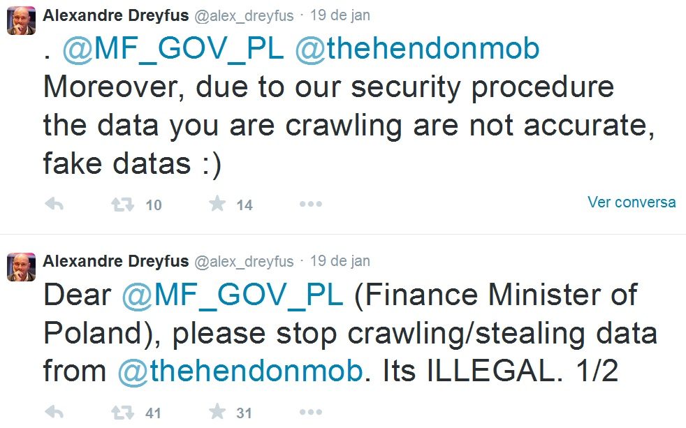 Twitter Alexandre Dreyfus Hendon Mob