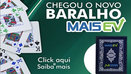 Baralho MaisEV de 4 Cores é Ideal Para Jogadores de Poker Online