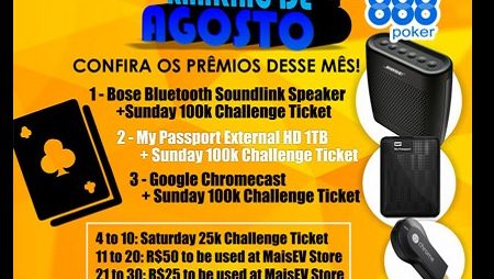 IsMuitaBad Lidera o Ranking MaisEV de Agosto no 888poker na Primeira Parcial
