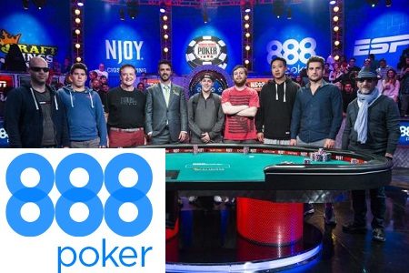 888poker Patrocinará Joe Mckeehan, Blumenfield e Cannuli na Mesa Final do ME da WSOP