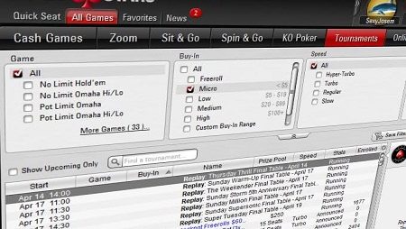 PokerStars Muda Calendário de Torneios Regulares