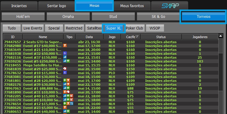 super xl series lobby