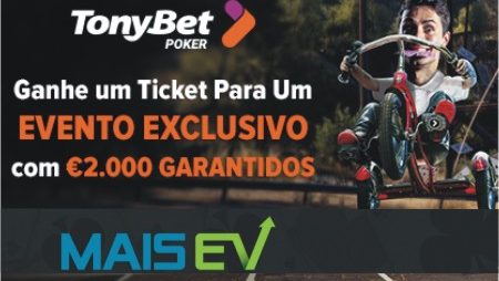 Veja como participar do freeroll de €2.000 do Tonybet