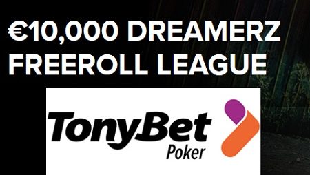 Freeroll League do TonyBet Distribui €10.000 em Prêmios, iPhone 6S e Pacote Para Torneio em Vegas