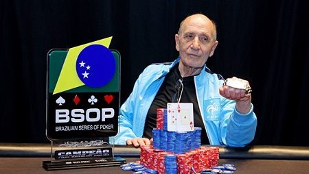 Jaime Ateneloff, de 85 Anos, Vence o BSOP Punta del Este