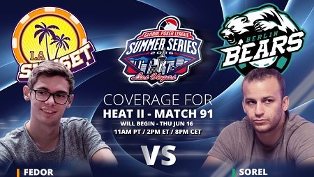 Assista Fedor Holz e Sorel Mizzi nos Duelos de Heads-up da GPL
