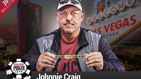 Johnnie Craig, de 54 Anos, Ganhou Seu 1º Bracelete ao Vencer o Seniors No-Limit Hold’em Championship