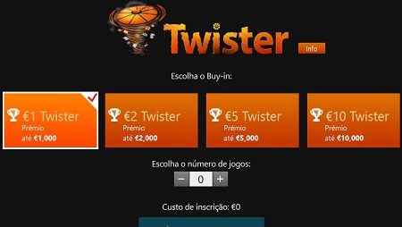 Twister do Winner Poker Multiplica Buy-In Por Até 1.000 Vezes em Jogo Rápido