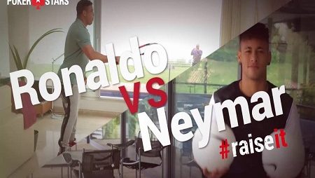 PokerStars Instiga Ronaldo e Neymar a Se Desafiarem