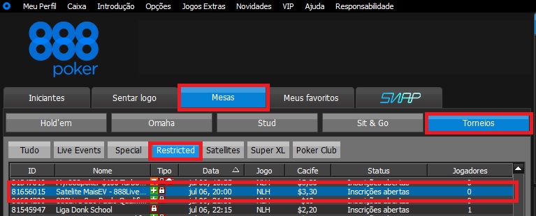 satelite maisev 888live lobby