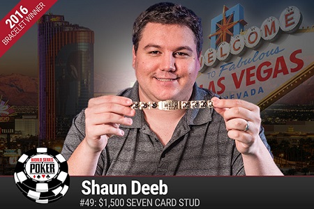 Shaun Deeb Vence o Seven Card Stud na WSOP