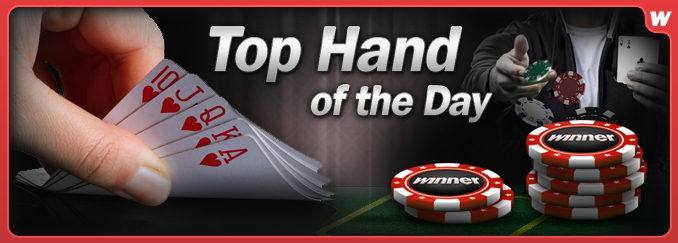 top hand winner poker g