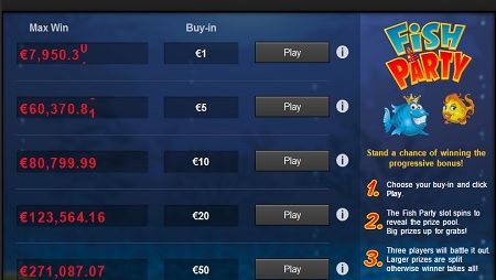 Experimente o Fish Party, Sit’n Go Com Jackpot do 188BET