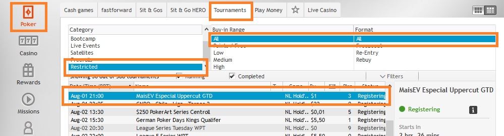 satelite partypoker maisev 1 ago