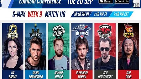 Assista o Retorno da Global Poker League Com Jogos 6-Max
