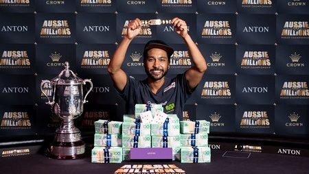 Shurane Vijayaram Transforma Satélite de $130 em $1 Milhão no Aussie Millions