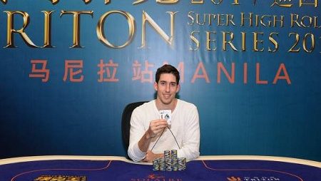 Daniel Colman Vence o Super High Roller Triton 6-Max nas Filipinas e Leva US$ 473 Mil