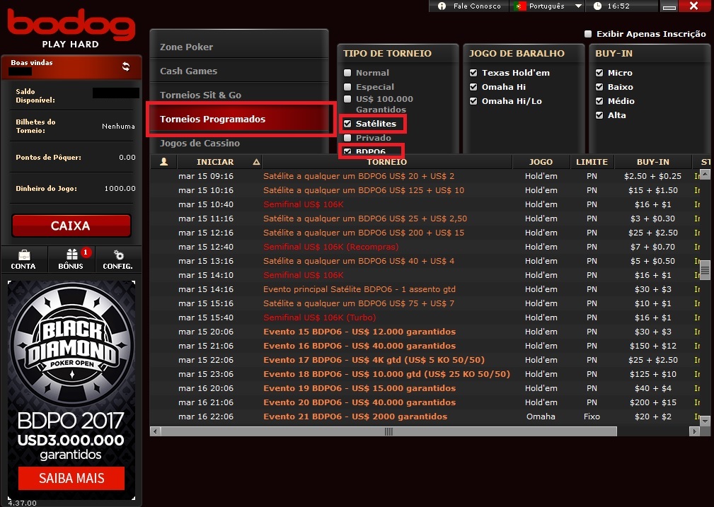lobby bodog bdpo
