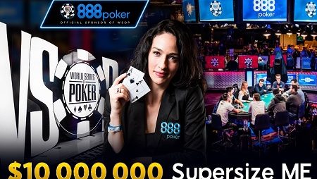 888poker Anuncia US$ 10 Milhões Extras ao Ganhador da WSOP se Classificado Pela Sala