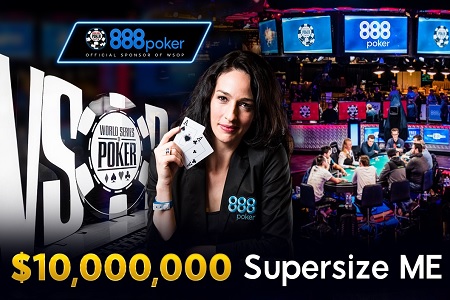 888poker Anuncia US$ 10 Milhões Extras ao Ganhador da WSOP se Classificado Pela Sala