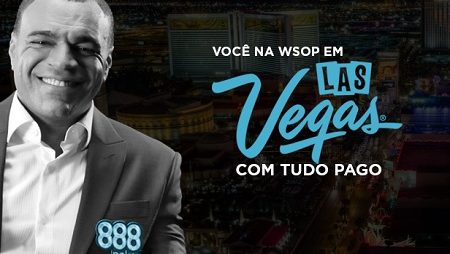 888poker e Denílson Levarão Jogador Para Evento da WSOP de Graça, Veja Como