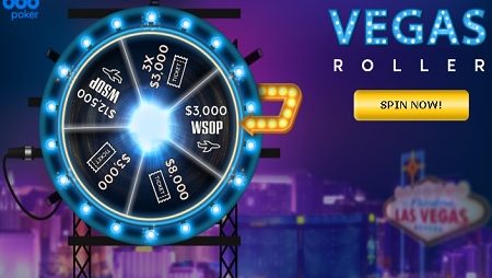 Roleta Premiada do 888poker Tem Até Pacote Para a WSOP Como Prêmio, Veja Como Participar