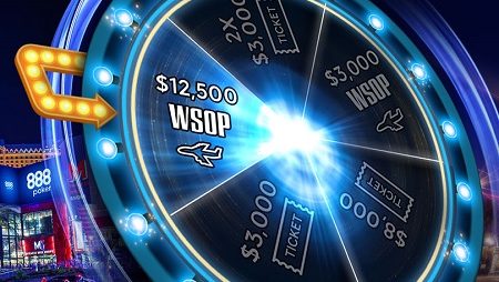 Concorra a Pacotes de US$ 12.500 Para a WSOP DE GRAÇA no 888poker