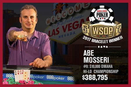 Abe Mosseri Vence Evento #9 e Impede Sétimo Bracelete de Negreanu