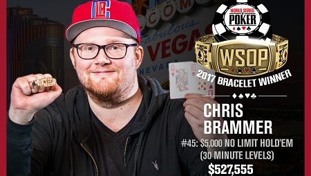Em Heads-Up de Apenas Uma Mão, Christopher Brammer é Campeão do EVento #45 da WSOP