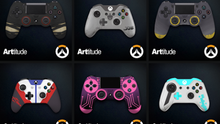 Blizzard Produz Controles Personalizados Representando os Heroís de Overwatch
