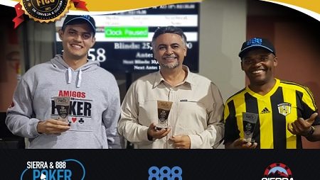 Alfo Castro e Alex Miranda São Campeões do Sierra & 888poker Challenge