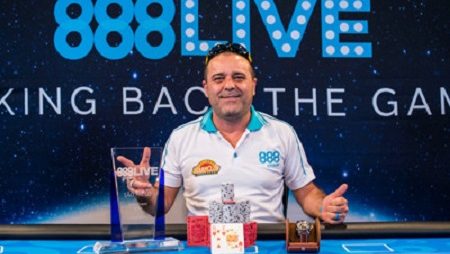 Haroldo Silva é o Grande Campeão do Main Event do 888Live SP