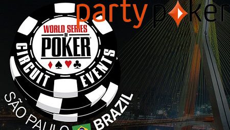 PartyPoker Tem Satélites A Partir de $1,10 Para o Main Event da WSOP Brasil