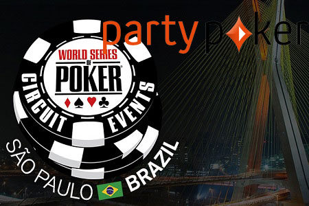 PartyPoker Tem Satélites A Partir de $1,10 Para o Main Event da WSOP Brasil
