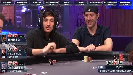 Profissionais do Poker e Streamers Se Juntam na Twitch Para Caridade