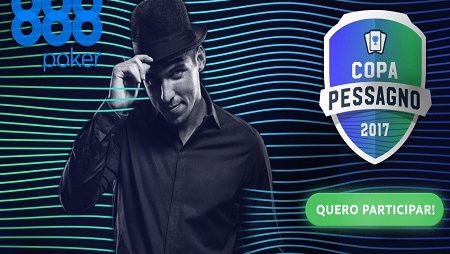 Copa Pessagno no 888poker Tem Mais de R$ 50.000 em Prêmios Entre Vários Freerolls