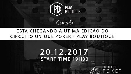 Unique Series Play Boutique Tem Última Etapa Nesta Quarta-Feira