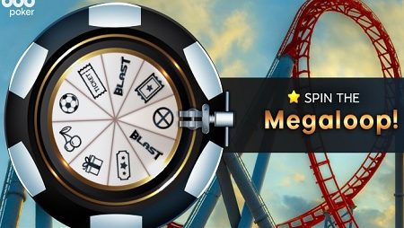 Gire a Megaloop Spin do 888poker e Ganhe Prêmios Todos os Dias