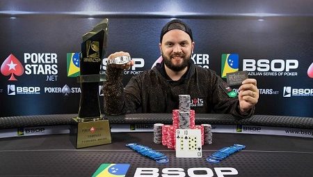 Saulo Sabioni quebra tabu e se torna primeiro bicampeão do BSOP com vitória em Natal