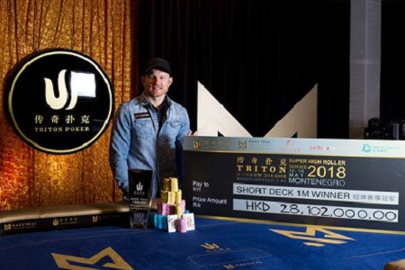 Jason Koon Ganha $ 3.5 Milhões no Triton Super High Roller Shot Deck
