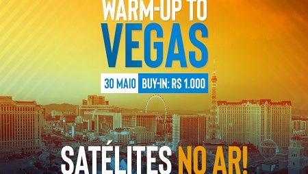 Warm Up To Vegas Distribuirá Três Pacotes Para a WSOP, Veja Como Participar