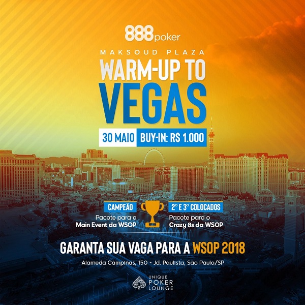 warm up to vegas wsop 888poker g