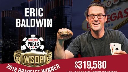 Em Longo Duelo, Eric Baldwin é Campeão do Evento #37 da WSOP