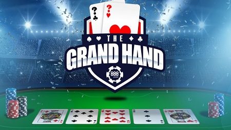 Promoção The Grand Hand do 888poker Distribui Prêmios de Até US$ 1.000 Todos os Dias; Veja Como Participar