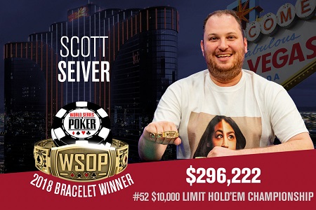 Scott Seiver Conquista Seu Segundo Bracelete da WSOP
